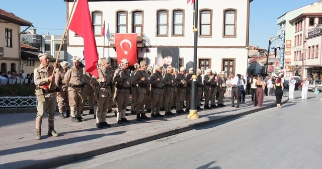 Akşehir de Büyük Taarruz un 104 üncü yılı anıldı Konya Haberleri Habertürk Yerel Haberler