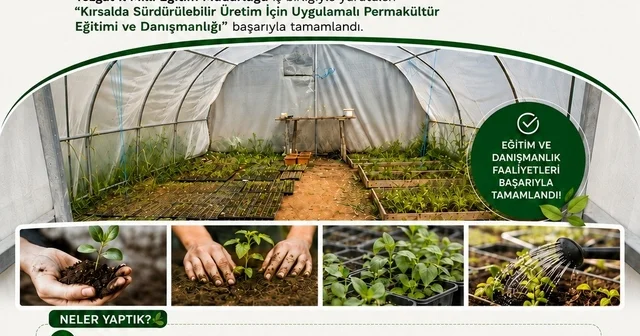 Yozgat ta Uygulamalı Permakültür Eğitimi ve Danışmanlığı tamamlandı Kayseri Haberleri Habertürk Yerel Haberler