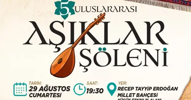 Kayseri haberleri Kayseri de 5 inci Uluslararası Âşıklar Şöleni için geri sayım başladı 25 Ağustos 2026