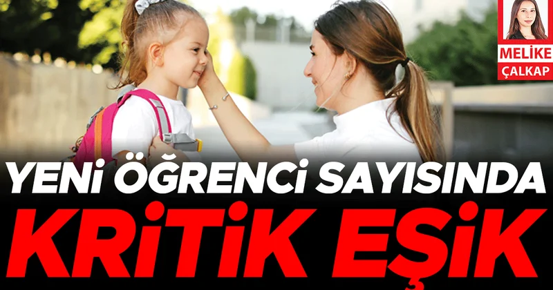 İlkokula başlayacak öğrenci sayısında büyük düşüş... 1 milyonun altına inecek