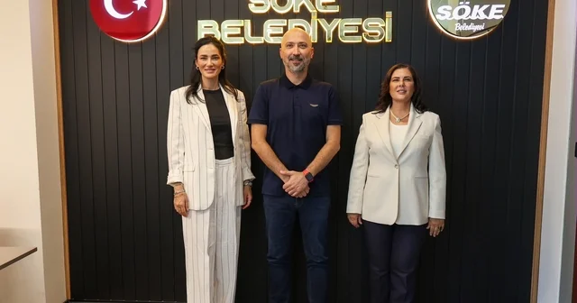 Başkan Arıkan, Başkan Çerçioğlu ve Milletvekili Sarıbaş ı Ağırladı Aydın Haberleri Habertürk Yerel Haberler