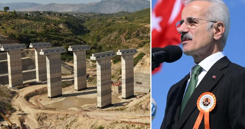 Bakan Uraloğlu müjdeyi verdi: 2,5 saatlik yol 36 dakikaya düşüyor