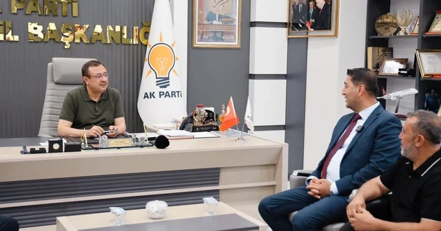MTSO Başkan Adayı Boyraz dan AK Parti İl Başkanı Bakan a ziyaret Malatya Haberleri Habertürk Yerel Haberler