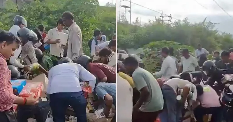Kapmak için kapıştıkları şey mide bulandırdı