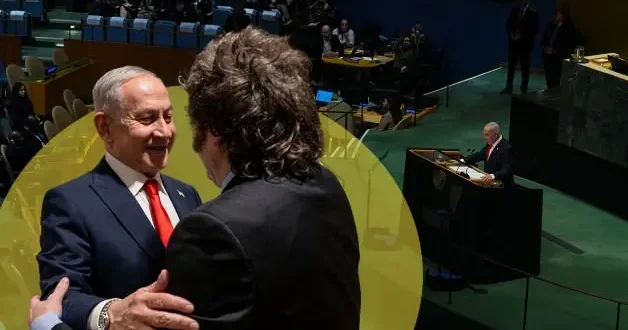 Arjantin Devlet Başkanı Milei, BM de yuhalanan Netanyahu ya sarıldı: Tarihin en büyük liderlerindensin