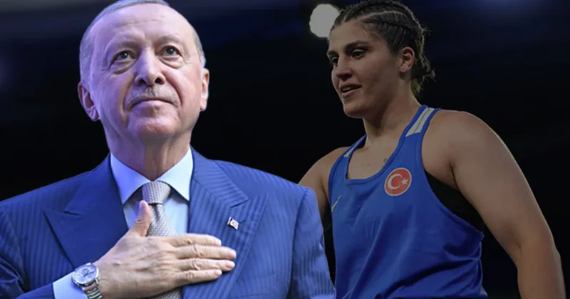 Başkan Erdoğan’dan Busenaz Sürmeneli’ye tebrik telefonu!
