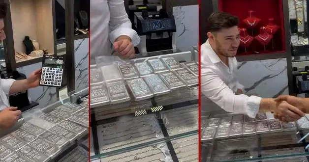 14 yıldır biriktirdiği 37 kilogram gümüşü bozdurdu eline servet geçti!