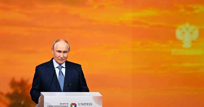 Putin, Ukrayna ile müzakerelerin yeniden başlaması önerisinin masada olduğunu söyledi