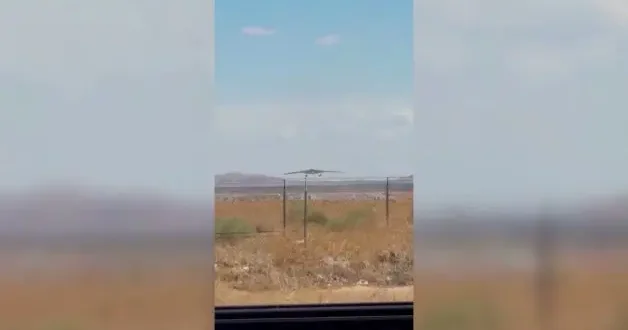 ABD nin yeni bombardıman uçağı görüntülendi! Tüm dünyada gündem oldu