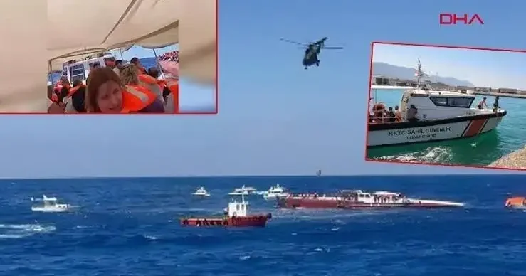 Girne açıklarındaki gemi kazasına ilişkin soruşturmada 9 şüphelinin tutukluluk süresi uzatıldı