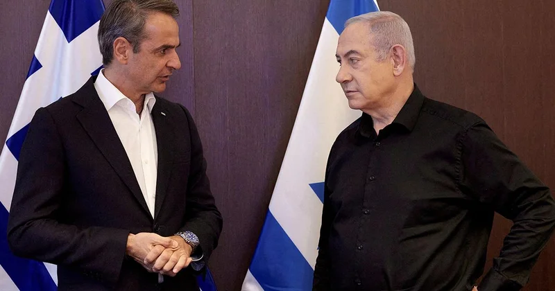 Yunanistan’da muhalefet partisi, Miçotakis Netanyahu görüşmesini utanç verici olarak nitelendirdi
