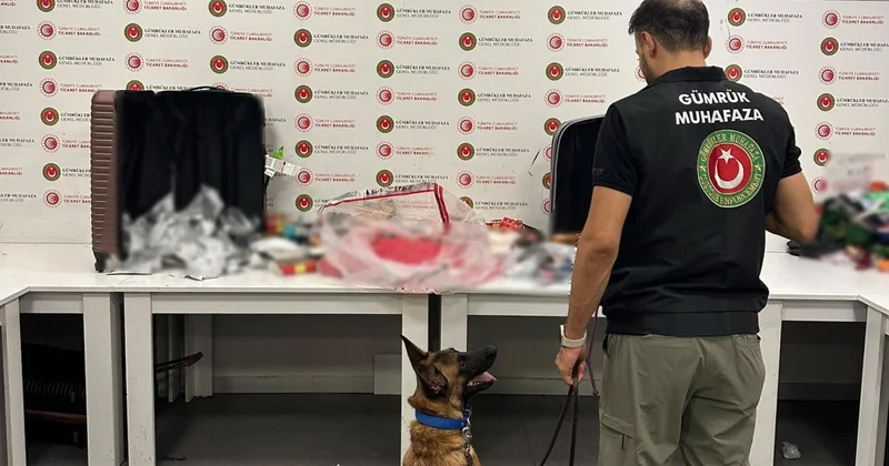 İstanbul Havalimanı nda 20 kilogram uyuşturucu ele geçirildi