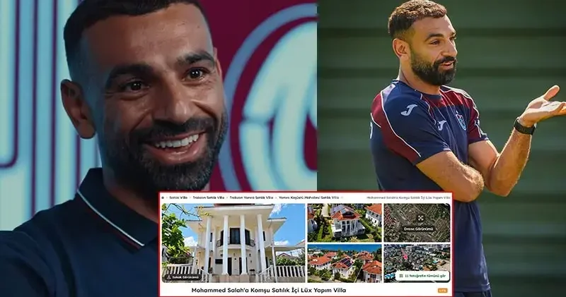 Salah a komşu villa ilanı; Trabzonspor dan izinsiz kullanıma uyarı