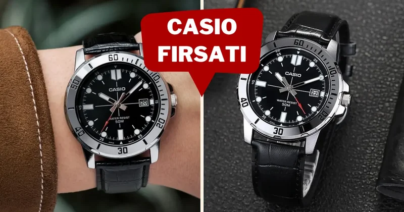 Şıklığı ve dayanıklılığı bir arada arayanlar için kaçırılmayacak Casio fırsatı!