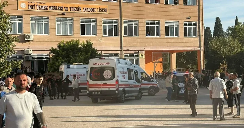 Manisa’daki dehşette yeni gelişme: 10 şüpheli adliyede! 11 öğrenci yaralanmıştı...