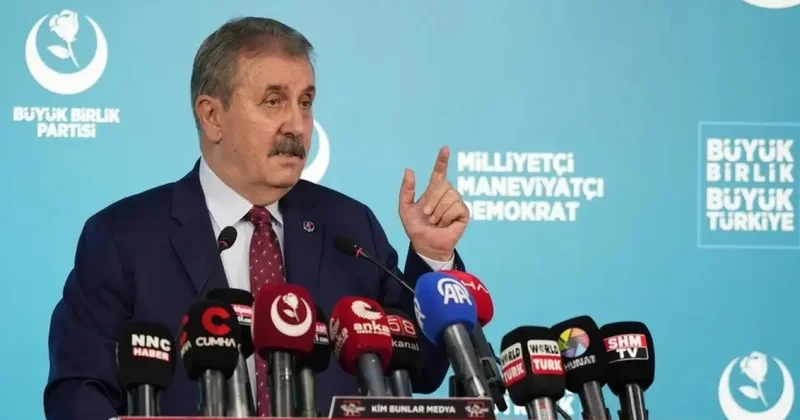 BBP Genel Başkanı Destici den Netanyahu ya tepki