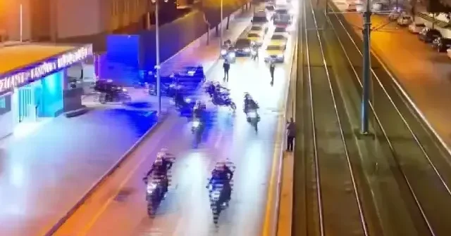 Gaziantep te polisten Huzur 27 uygulaması: 14 şahıs yakalandı VİDEO İZLE