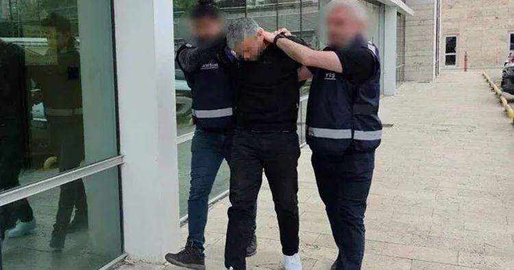 Interpol tarafından Abhazya da yakalanan cinayet zanlısı getirildiği Samsun da tutuklandı