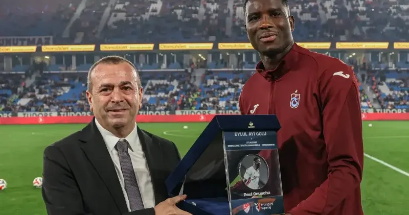 Eylül ayının en iyi golü Onuachu nun: Ödülü takdim edildi Futbol Haberleri