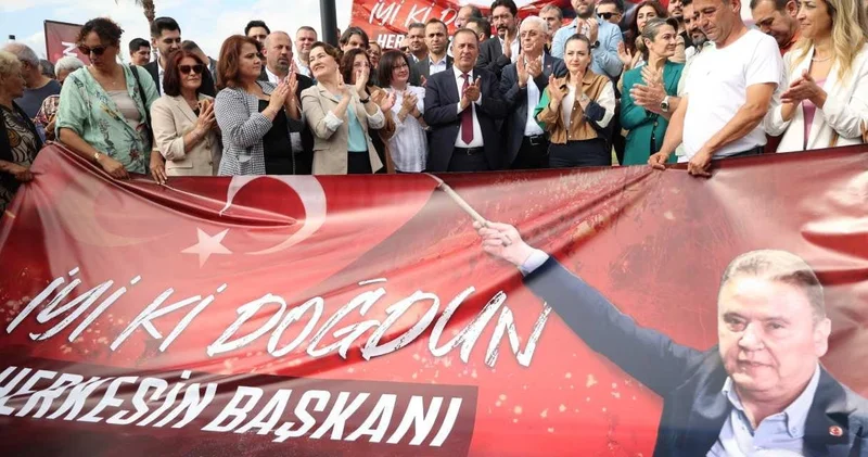 Tutuklu Böcek’in doğum gününde güvercinlerle kutlandı
