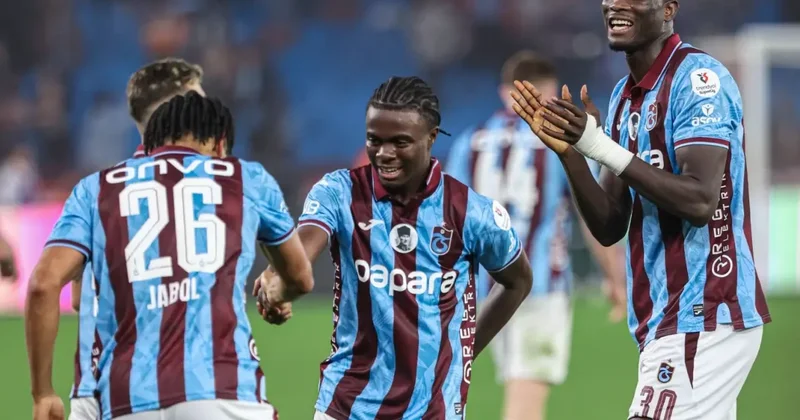 Trabzonspor fırtına gibi! Üst üste dördüncü galibiyet