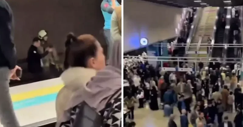 Marmaray da büyük panik! Raylara atlayıp intihar etti