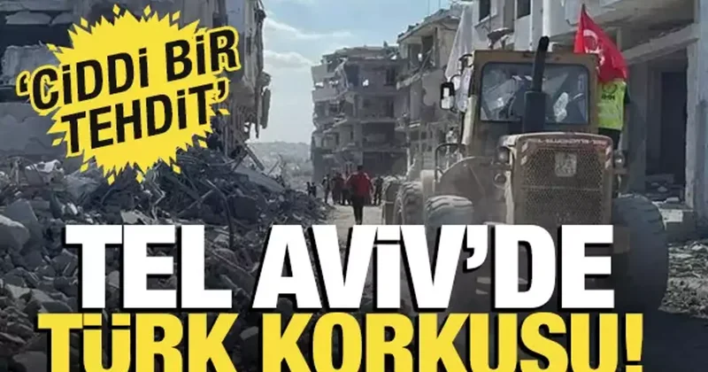 Tel Aviv de Türk korkusu! Rahatsız oldular