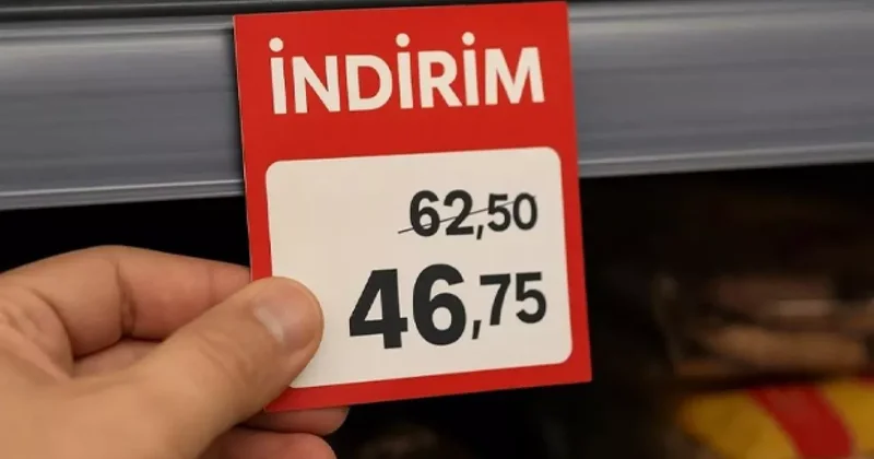 Bakanlıktan etiket hamlesi: Sahte indirim kurnazlığına son!