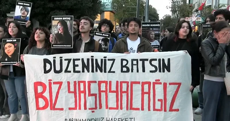 Geçen sene Aydın’da KYK yurdunda ölen Zeren Ertaş için Kadıköy de eylem: Bu devlete hakkımı helal etmiyorum