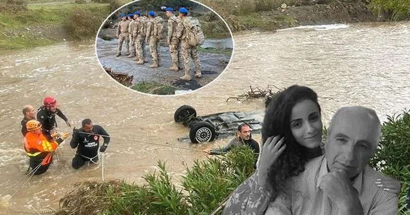 İzmir Foça da selde kaybolan kişinin cansız bedeni bulundu