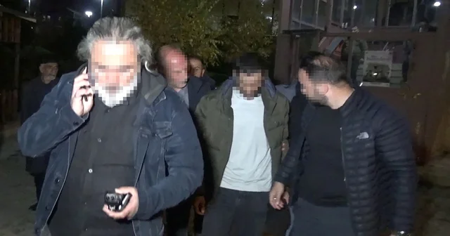 Emniyet müdürlüğünün bahçe duvarına tırmanan şüpheli, polisi alarma geçirdi Erzurum Haberleri