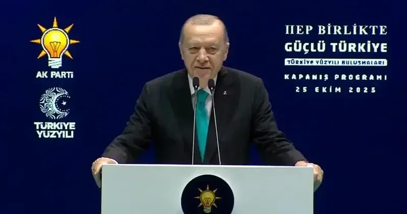 Cumhurbaşkanı Erdoğan Türkiye Yüzyılı Buluşmaları Kapanış Programı nda konuştu: Türkiyesiz denklem kurulamaz Gündem Haberleri