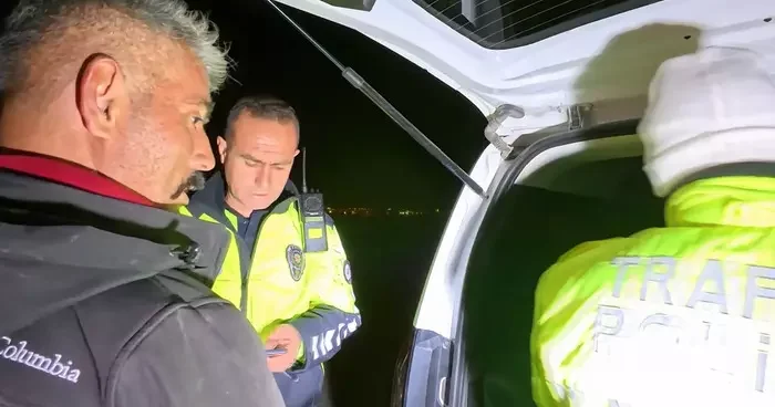 Yasal sınırın 5 katı alkollü halde kaza yaptı: Gazeteciyi TC sini isteyip tehdit etti! Benim ağırlığımı göreceksin