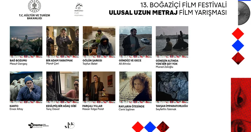 13. Boğaziçi Film Festivali Ulusal Uzun Metraj Yarışma filmleri açıklandı