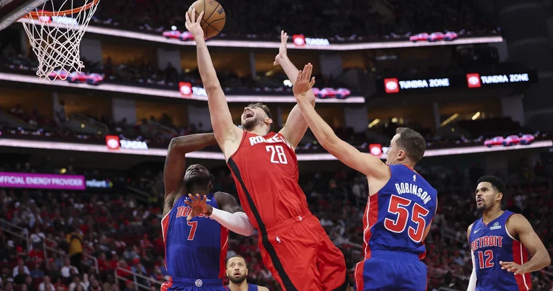 Alperen ve Durant yetmedi! NBA de Pistons, Rockets’ı devirdi