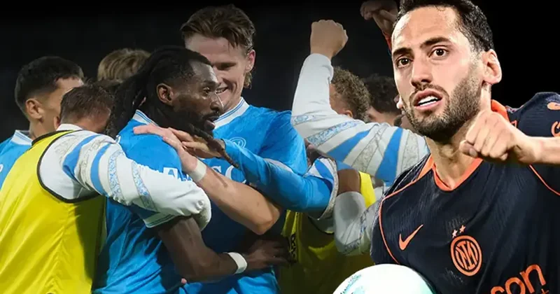 Hakan Çalhanoğlu nun çabası Inter e yetmedi! Napoli Inter maçı sonucu: 3 1 Fanatik Gazetesi Futbol Haberleri Spor