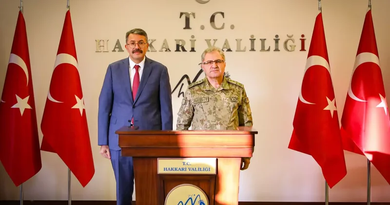 Orgeneral Tokel den Hakkari ye kritik ziyaret