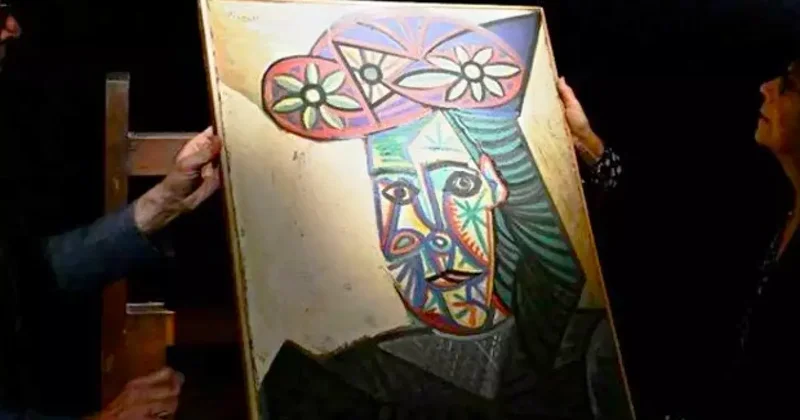 Picasso nun bugüne kadar görülmemiş tablosu satıldı