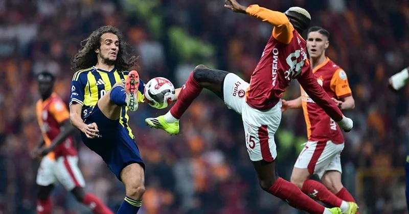Derbide rakamlar Galatasaray diyor! Büyük fark var Sözcü Gazetesi