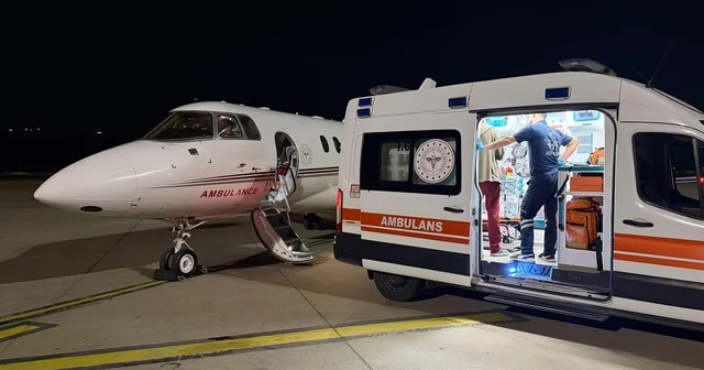 Şırnak ta kalp rahatsızlığı olan bebek ambulans uçakla Ankara ya sevk edildi Şırnak Haber Habertürk Yerel Haberler