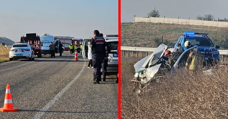 SON DAKİKA… Ankara da korkunç kaza! İki otomobil kafa kafaya çarpıştı: Ölü ve yaralılar var!