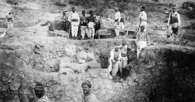 Hattuşa nın 120 yıllık kazı süreci tarihi fotoğraflarda Çorum Haber Habertürk Yerel Haberler