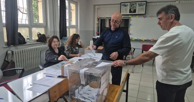 Tekirdağ da çifte vatandaşlar Bulgaristan seçimleri için sandık başında Tekirdağ Haber Habertürk Yerel Haberler