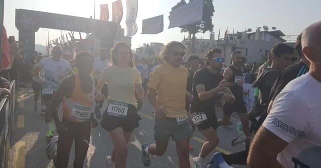 Lykos yarı maratonu nda binlerce kişi koştu Denizli Haberleri Habertürk Yerel Haberler