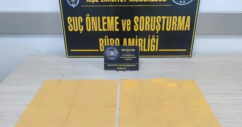 Beyşehir’de 3 bin kullanımlık bonzai ele geçirildi: 3 tutuklama