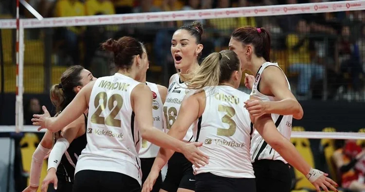 VakıfBank, Galatasaray Daikin e set vermedi!