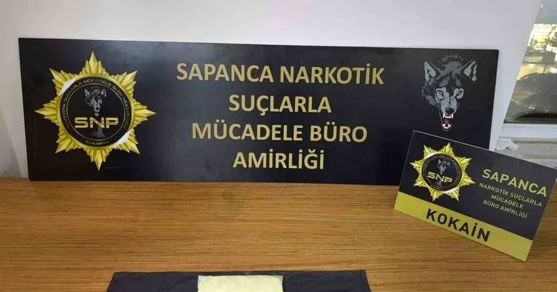 İstanbul’dan Sakarya’ya uyuşturucu sevkiyatını ekipler önledi: 1 tutuklama