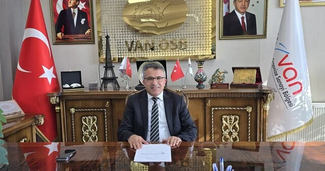 Van OSB Başkanı Memet Aslan: Van TSO seçimlerinin kazananı Van oldu Van Haber Habertürk Yerel Haberler
