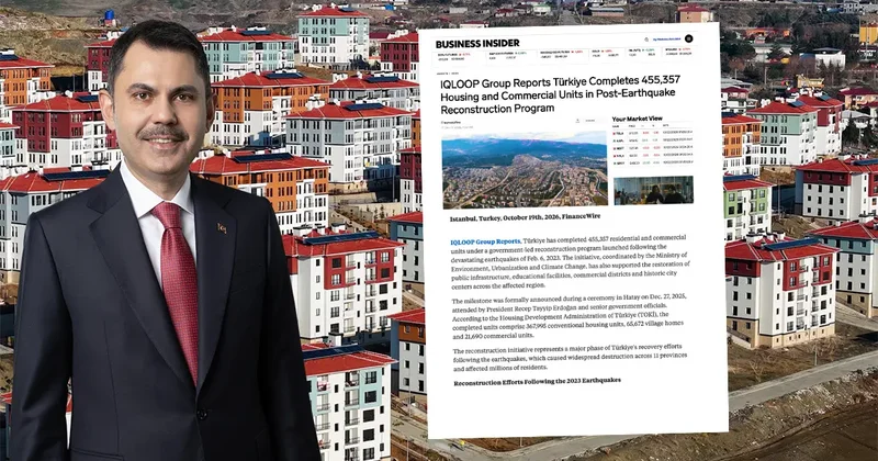 Asrın inşa seferberliği ABD basının gündeminde: Türkiye nin konut üretimi deprem bölgesinde saatte 23, günde 550 konuta eşdeğer bir hıza ulaştı