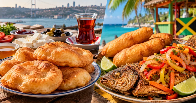 Biz peynirle yiyoruz, onlar balıkla: Türkleri şaşırtan Jamaika geleneği Sözcü Gazetesi